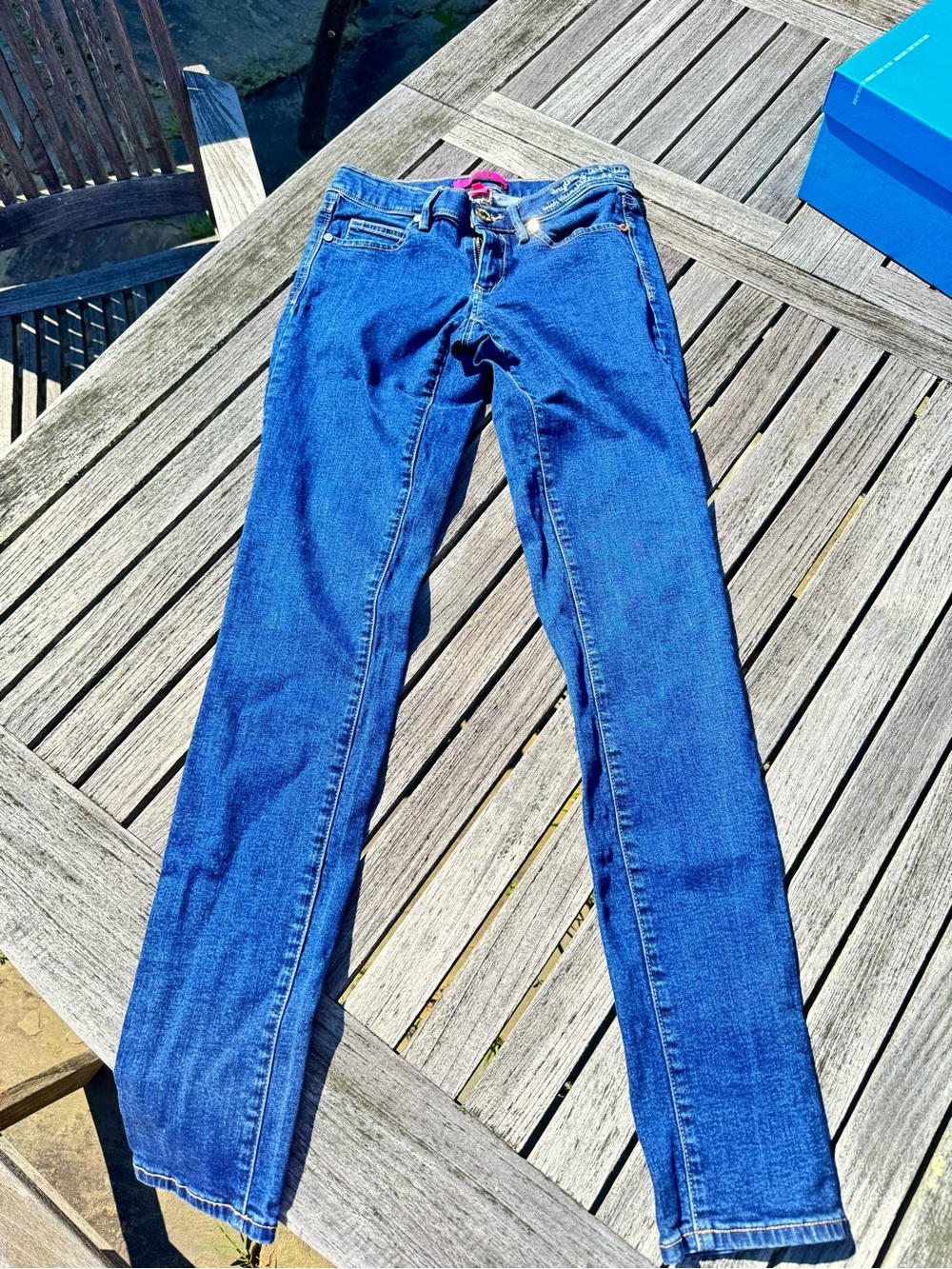 Lilly Pulitzer Straight-Leg Jeans - Bright Blue